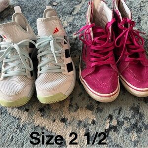 Adidas Kids Sneakers - White and Black